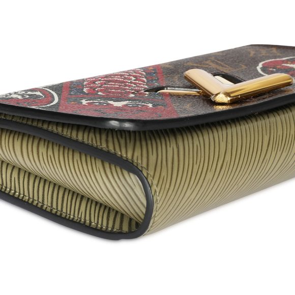 Louis Vuitton x Kansai Yamamoto Monogram Kabuki Epi Twist Chain Wallet - Picture 7 of 8